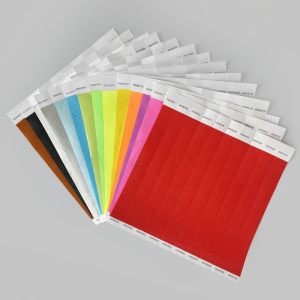 Pulseras tipo Tyvek 1 pulgada x1000 unidades HDPE Perú